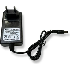 Adaptör Dc 12V 3A 5.5mm 2.1mm Priz Tipi Güç Kaynağı Trafo 36WATT