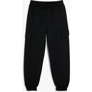 Basic Jogger Eşofman Altı Cep Detaylı Beli Lastikli