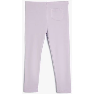 Basic Tayt Ribanalı Cep Detaylı Pamuklu