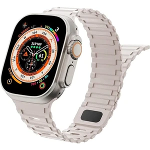 Apple Watch Uyumlu 42 44 45 49MM Uyumlu Mıknatıslı Ultra Sağlam Silikon Kordon