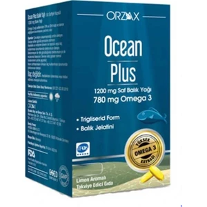 Ocean Plus 1200 Mg Omega-3 Balık Yağı 50 Kapsül