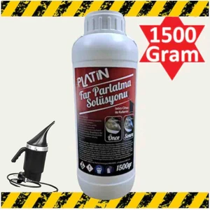 Far Parlatma Solüsyonu Temizleme Sıvısı Kloroform 1500 gr Buhar Makinası Için Sıvı