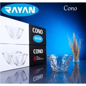 Cono Maria 6'lı Büyük Cam Kase