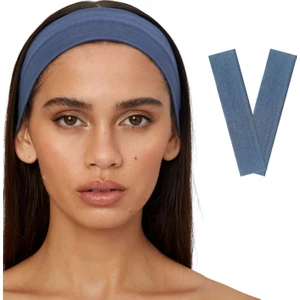 Salvia Dione 2' Li Spor Kadın Erkek Saç Bantları, Elastik Kaymaz Ince Ter Emici Esnek Pamuk Genç Saç Bandı Bandana, Kadın Makyaj Yüz Yıkama Spa Koşu Dans Fitness Yoga Pilates Bisiklet Için - 2'li Saç Bandı Seti