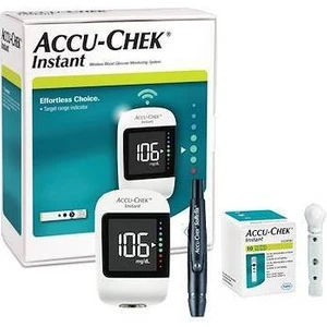 Accu-Chek Instant Şeker Ölcüm Cihazı + 50 Adet Instant Çubuğu