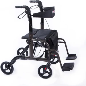 Comfort Plus DM9124 Lüx Ayak Pedallı Alüminyum Rolatör