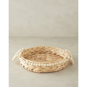 English Home Chaplet Hasır Tepsi Kahverengi