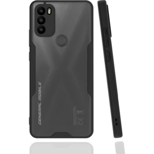 General Mobile 21 Plus Kılıf Kamera Korumalı Arkası Şeffaf Silikon