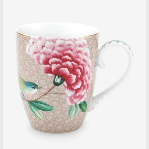 Pip Studio Blushing Birds Haki Porselen Kupa 350 ml