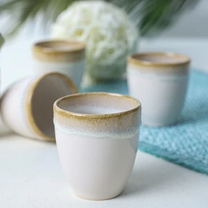 Shizen Krem Latte Kupa 8 cm 6 Adet Q44