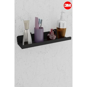 3m Ultra Güçlü Yapışkanlı Siyah Mutfak&banyo Rafı, Çok Amaçlı Organizer Raf MT95S