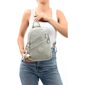 Unisex Bay Bayan  Kırinkıl Kumaş Suya Dayanıklı Çok Bölmeli Omuz Çantası Body Bag