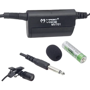 MM-701 Kablolu 600 Ohm Yaka Mikrofonu