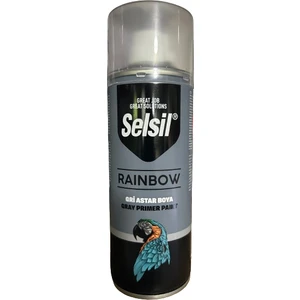 Selsil Rainbow Astar Sprey Boya Gri 400 ml