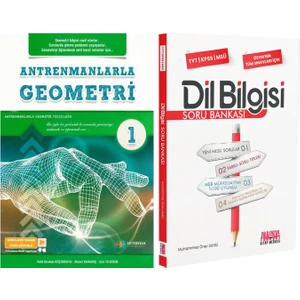 Antrenman Yayıncılık Geometri - Ankara Kitap Merkezi Yayınları Dil Bilgisi Soru Bankası 2 Kitap