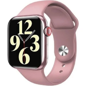 Tekno Trust Apple Uyumlu Watch 8 Akıllı Saat Kadın-Erkek Unisexs Akıllı Saat Ithalatçı Garantili Pembe 42 M