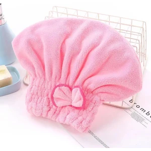 Saç Kurutma Bonesi Kafa Havlusu Duş Bonesi Islak Saç Kurulama Bonesi Mikrofiber Tüm Saçlara Uyumlu