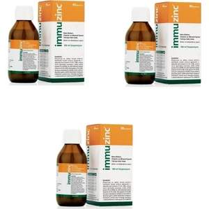 Immuzinc Multivitamin Içeren Süspansiyon 100 ml 3 Adet