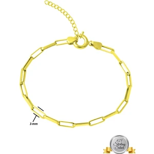 Adal Silver 925 Ayar Gümüş Zincir Bileklik