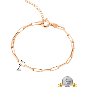 Adal Silver 925 Ayar Gümüş Zincir Bileklik