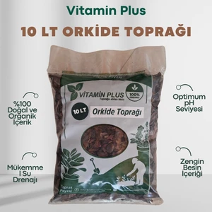 Vitamin Plus Orkide Toprağı 10 Lt Orkide Yetiştirme Toprağı