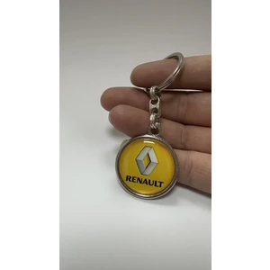 Renault Logolu Metal Anahtarlık Çift Yönlü (1 Adet)