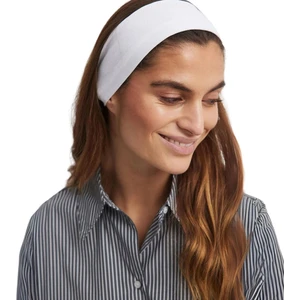 Salvia Dione Pamuklu Esnek Bandana Koşu Gym Yoga Pilates Sporcu Saç Bandı Koşu Bandı ve Saç Aksesuarları Beyaz