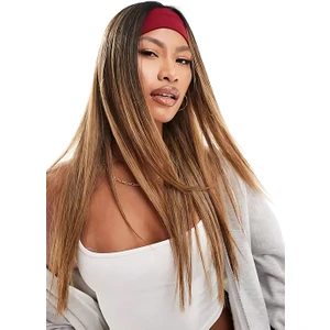 Salvia Dione Pamuklu Esnek Bandana Koşu Gym Yoga Pilates Sporcu Saç Bandı Koşu Bandı ve Saç Aksesuarları Bordo