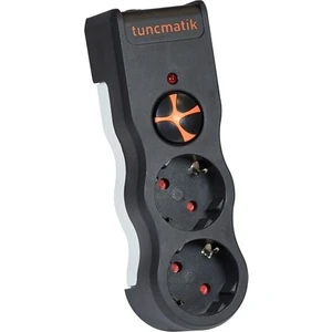 Akım Korumalı Priz 2 Li Siyah