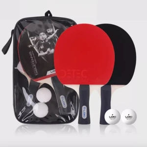Masa Tenisi 2'li Raket Top Çanta Set