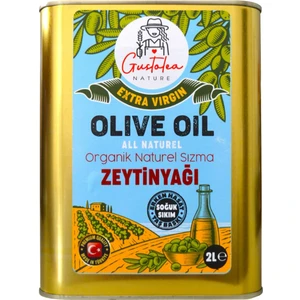 Gustolea Nature Organik Bebek Soğuk Sıkım Naturel Sızma Zeytinyağı 2024 Mahsul (0,3 ASİT) 2L