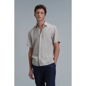 Bert Erkek Basic Gömlek Comfort Fit Lacivert