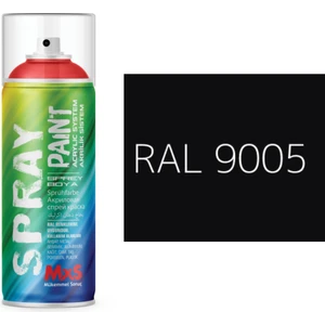 Extra Pigmentli Özel Yapım Akrilik Sprey Boya 400 ml (Siyah-Beyaz Tonlar)(Araba-Metal-Ahşah-Plastik)