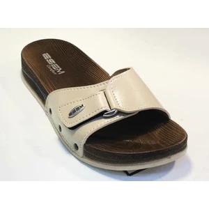 0309 Z 0003 Kadın Ortopedik Günlük Terlik Bej