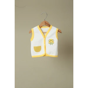 Lorasina Baby Pamuklu Civciv Unisex Bebek Yelek