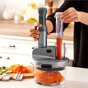 Turbo Doğrayıcı, Dilimleme Rondo, Blender 2500W Yüksek Güç 8 In 1 Mikser Seti & Mutfak Robotu