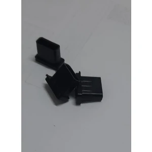 10X20 mm Plastik Dikdörtgen Içe Geçme Profil Tapası 1,5mm Profil Için