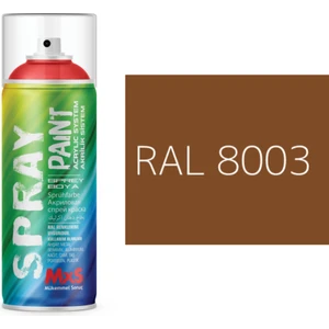 Extra Pigmentli Özel Yapım Akrilik Sprey Boya 400 ml (Kahverengi Tonları)(Araba-Metal-Ahşah-Plastik)