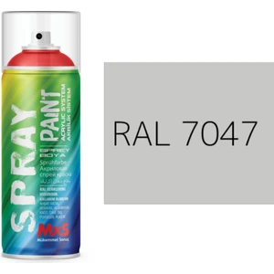 Extra Pigmentli Özel Yapım Akrilik Sprey Boya 400 ml (Gri Tonları)(Araba-Metal-Ahşah-Plastik)