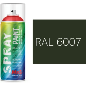 Extra Pigmentli Özel Yapım Akrilik Sprey Boya 400 ml (Yeşil Tonları)(Araba-Metal-Ahşah-Plastik)