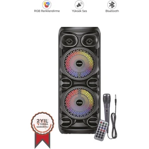 D28 Mikrofonlu Bluetooth Hoparlör