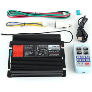 EK Tuning Profesyonel Siren Uzaktan Kumandalı 200W Megafonlu Konuşmalı