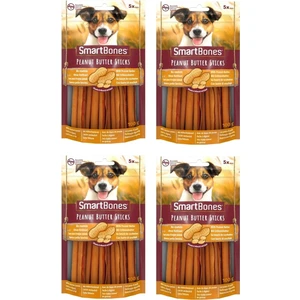 Smart Bones Smartbones Tavuklu ve Fıstık Ezmeli Stick Köpek Ödülü 5 Li 100 gr. x 4 Adet