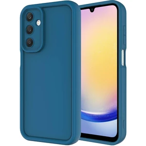 Galaxy A25 Uyumlu Sah Kılıf Kamera Korumalı Zore Ananas Kapak-Koyu Yeşil