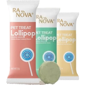 Karışık Kurutulmuş Kedi Ödülü Lolipop 1.4 gr - 3 Lü Paket