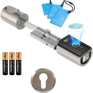 Magic Parmak Izli ve Cep Telefonuyla Açılan Kilit (Kapı Göbeği, Bareli, Silindiri)