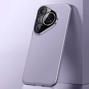 Huawei Pura 70 Için Düz Deri Telefon Kılıfı (Yurt Dışından)
