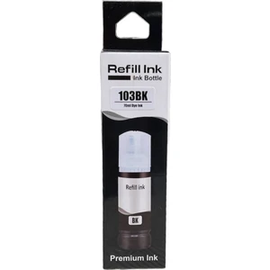 Epson 103 Uyumlu Siyah Renk  Mürekkep -L1210-L1250-L3210-L3211-L3250-L3251-L3256-L3260-L5290-L5296