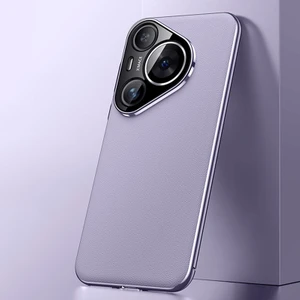 Huawei Pura 70 Pro / 70 Pro+ Için Düz Deri Telefon Kılıfı (Yurt Dışından)