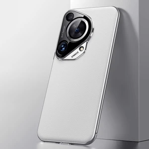 Huawei Pura 70 Ultra Için Düz Deri Telefon Kılıfı (Yurt Dışından)